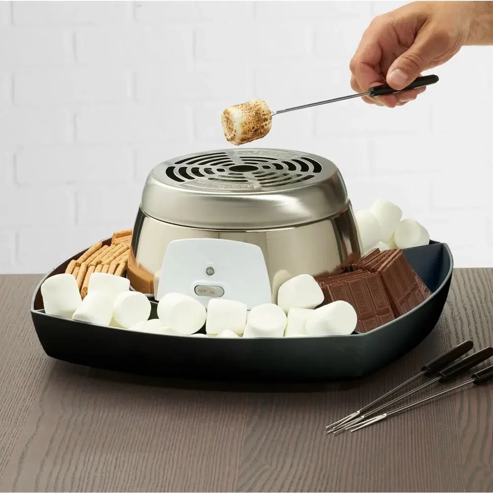 NEW! Sharper Image Electric Tabletop S’mores Maker - New In Box